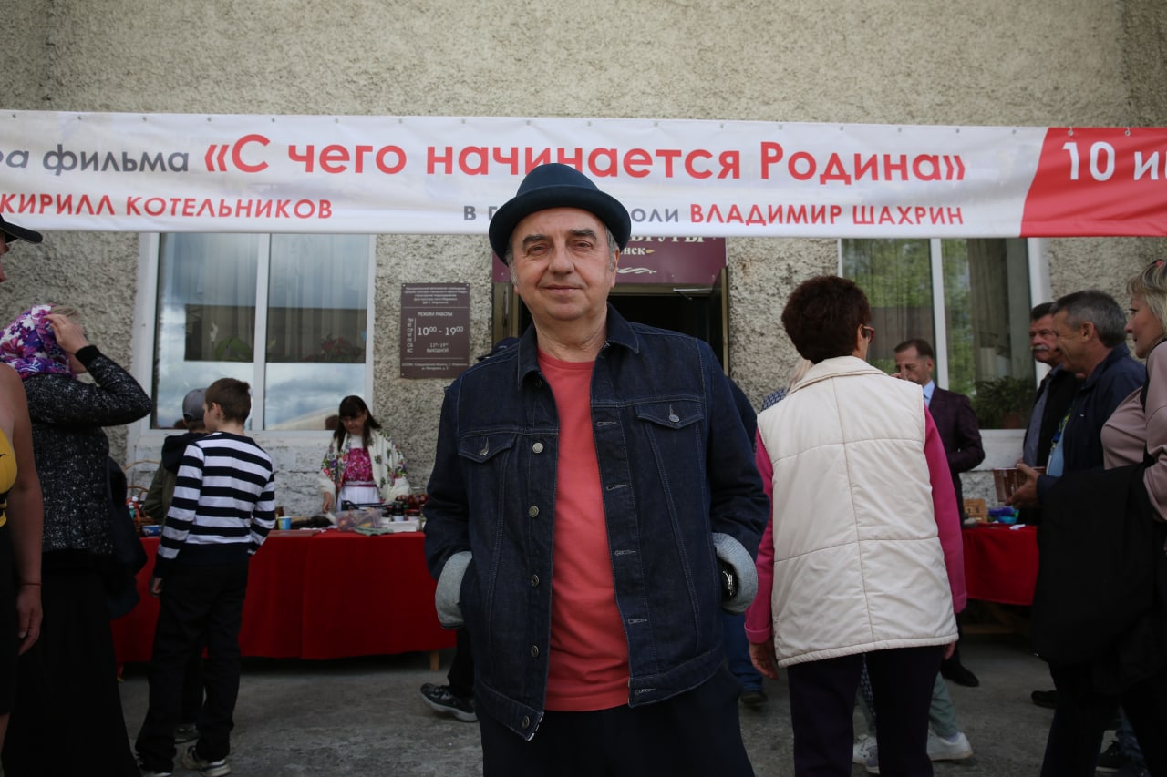 Владимир Шахрин на премьерном показе в Мариинске. Фото Владимира Коцюбы-Белых